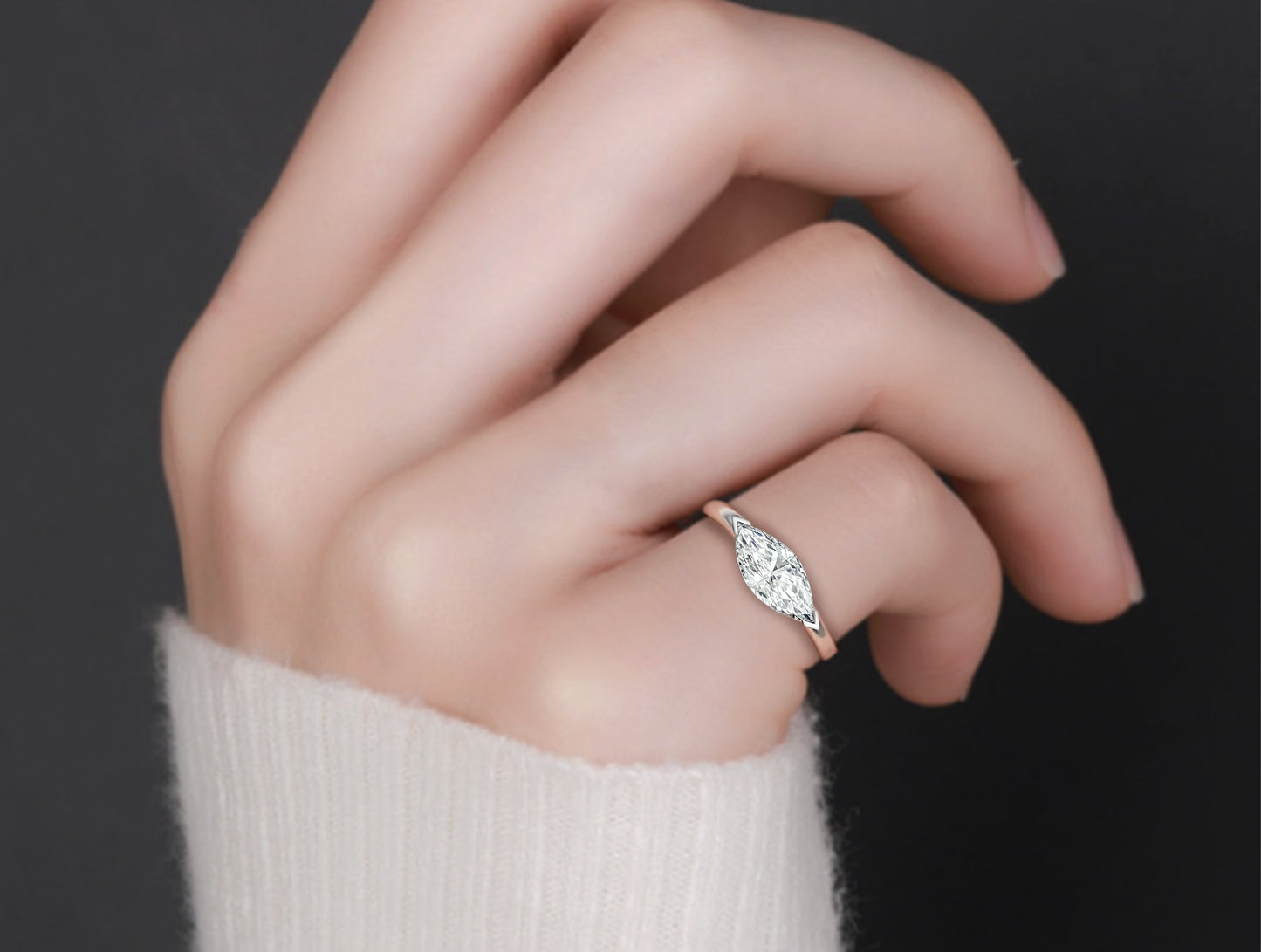 CZTICLE® Pinky Ring - Woman's Vintage Pinky Ring