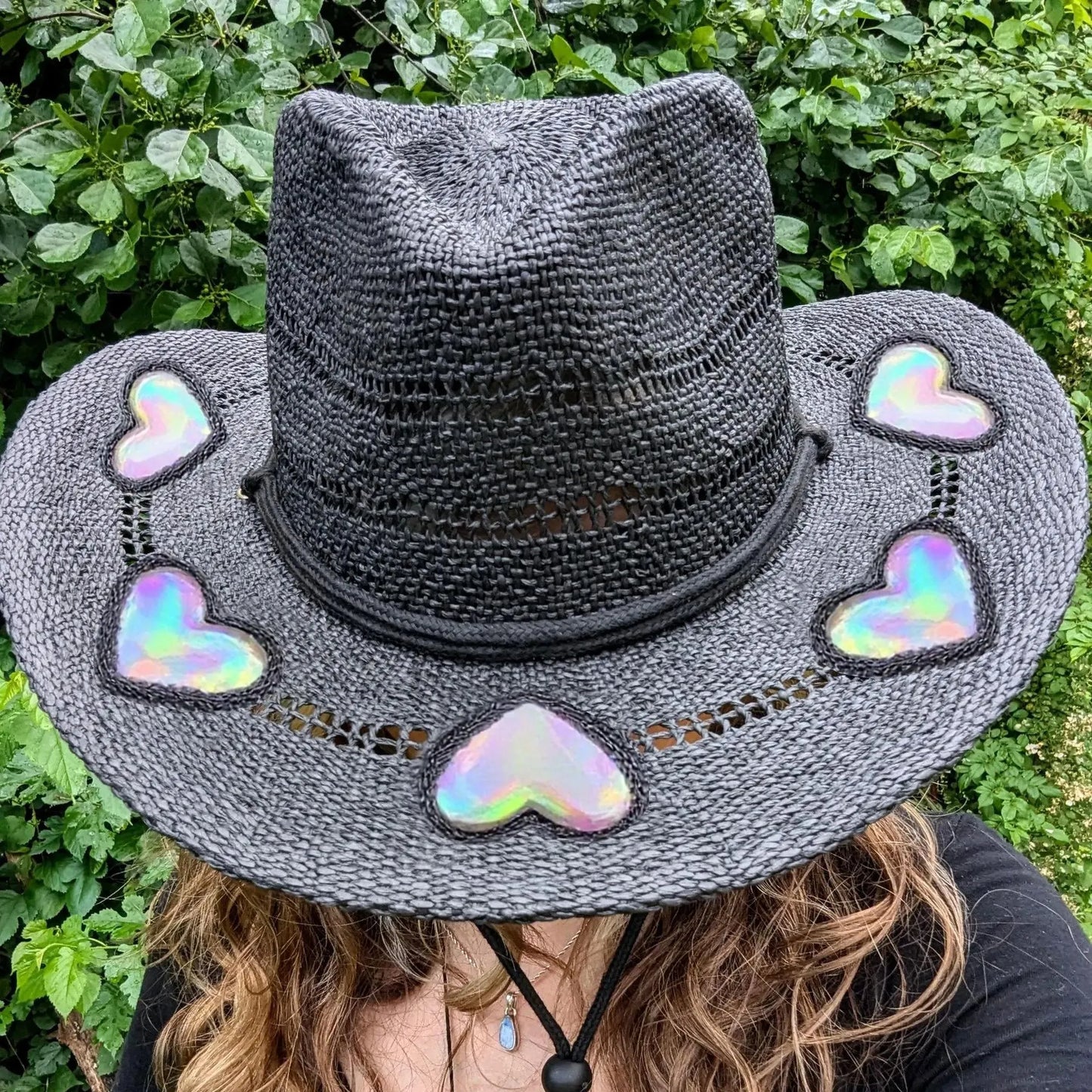 CZTICLE® Last Day 50% OFF🔥Suncatcher Cowgirl Straw Prism Hat D01