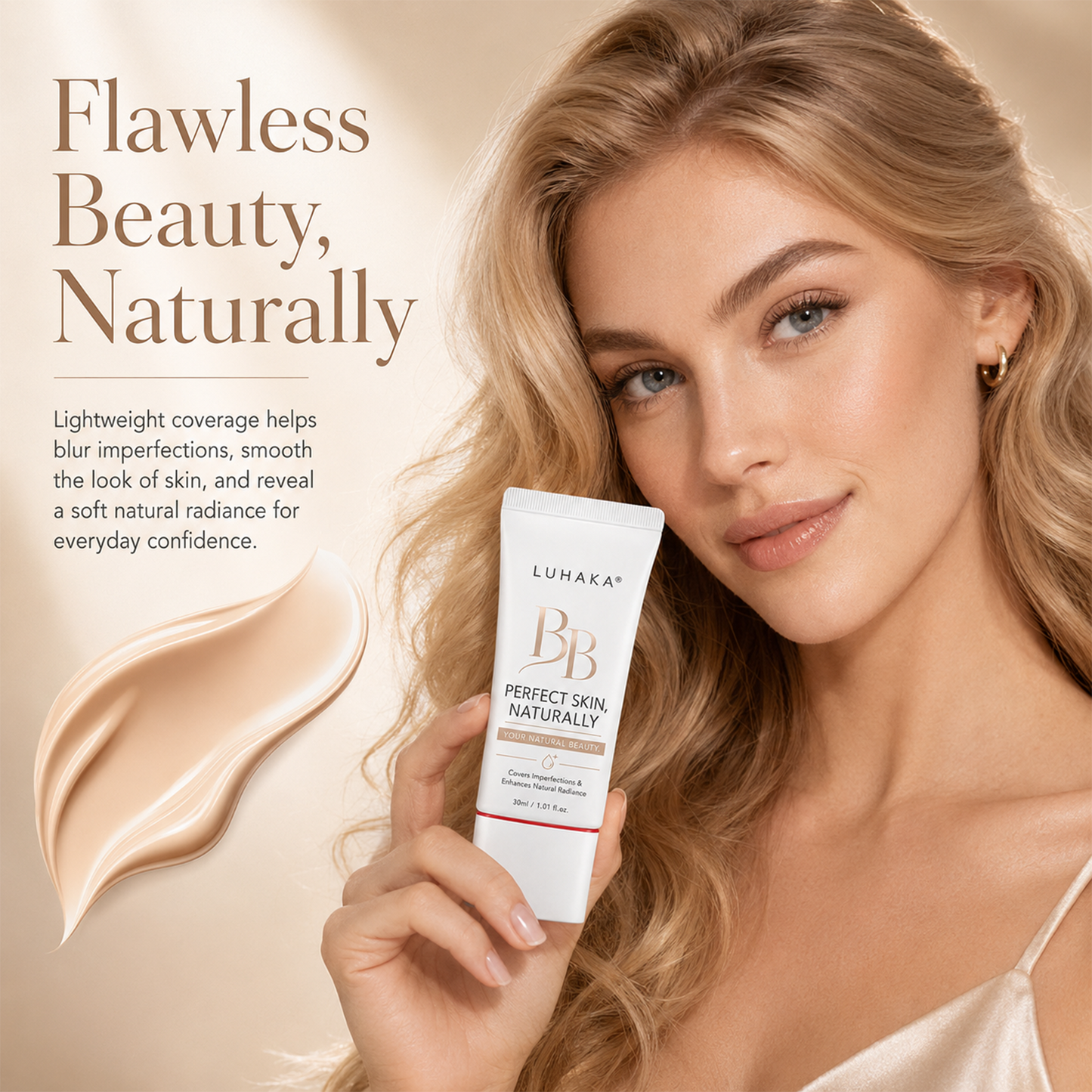 LUHAKA® Skin Blemish Balm Intensive Coverage BB Cream