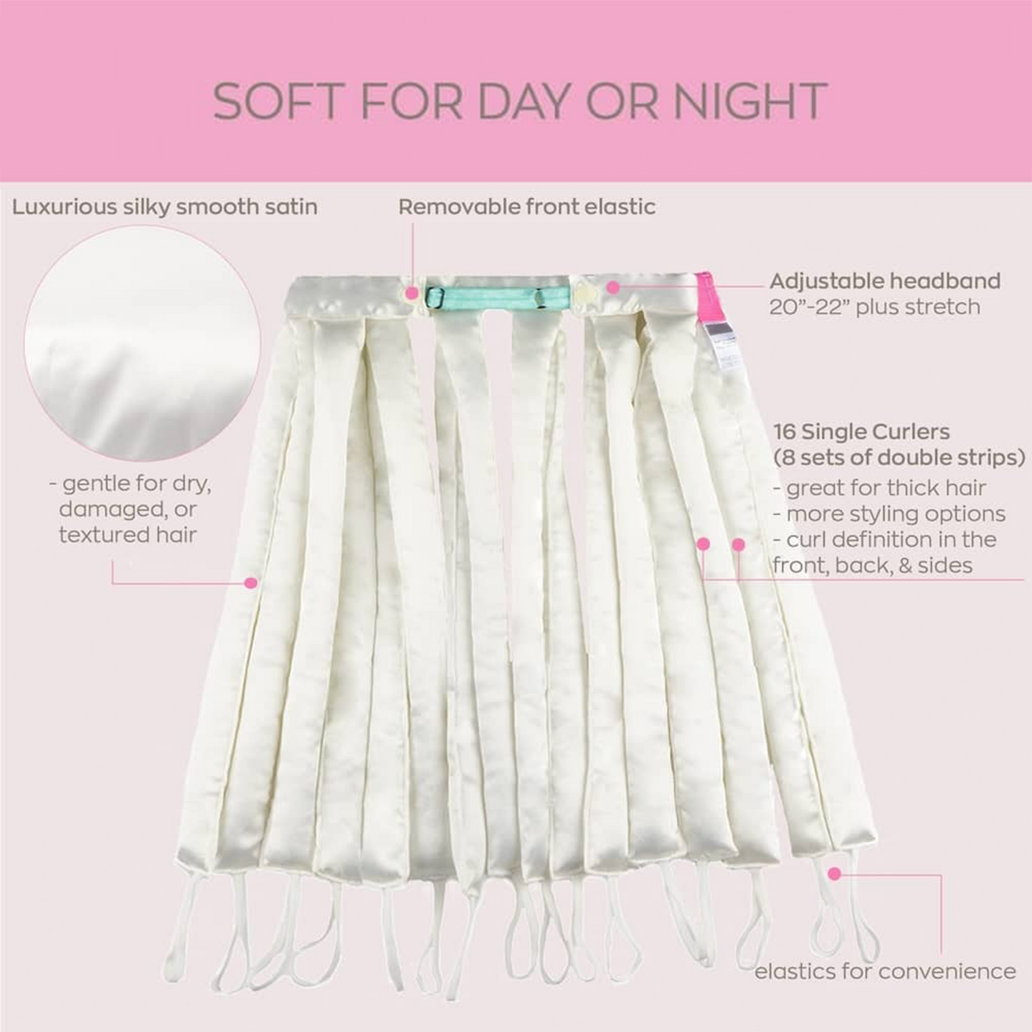 CZTICLE® Heatless Curler Headband
