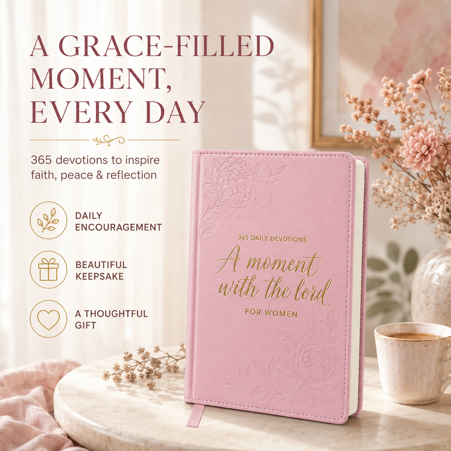 365 DAILY DEVOTIONS Amoment with thelord FOR WOMEN