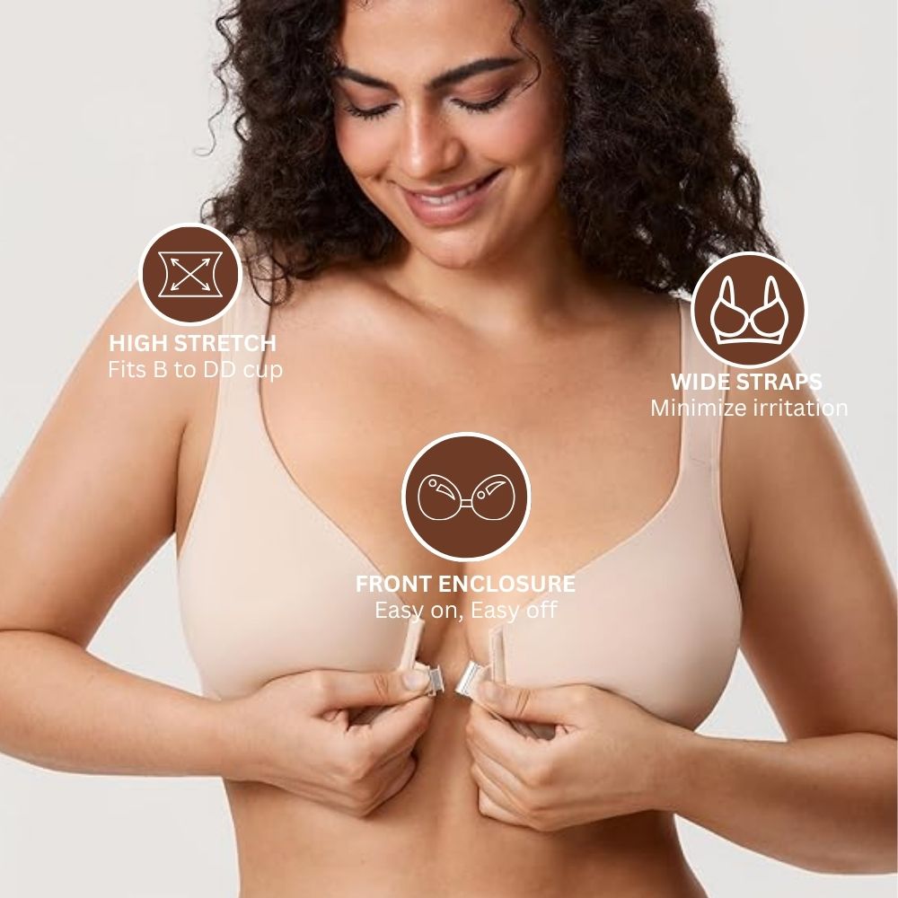 Luhaka® Women's Front Closure Bras Posture