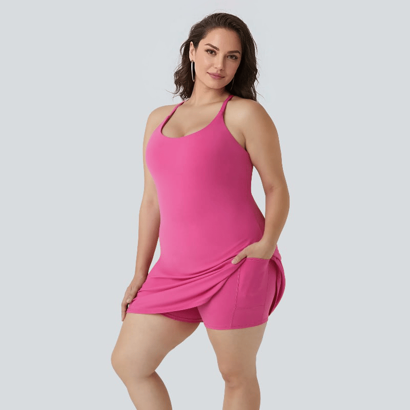 SFRCORD®🔥The Ultimate Tummy Control Backless Active Dress