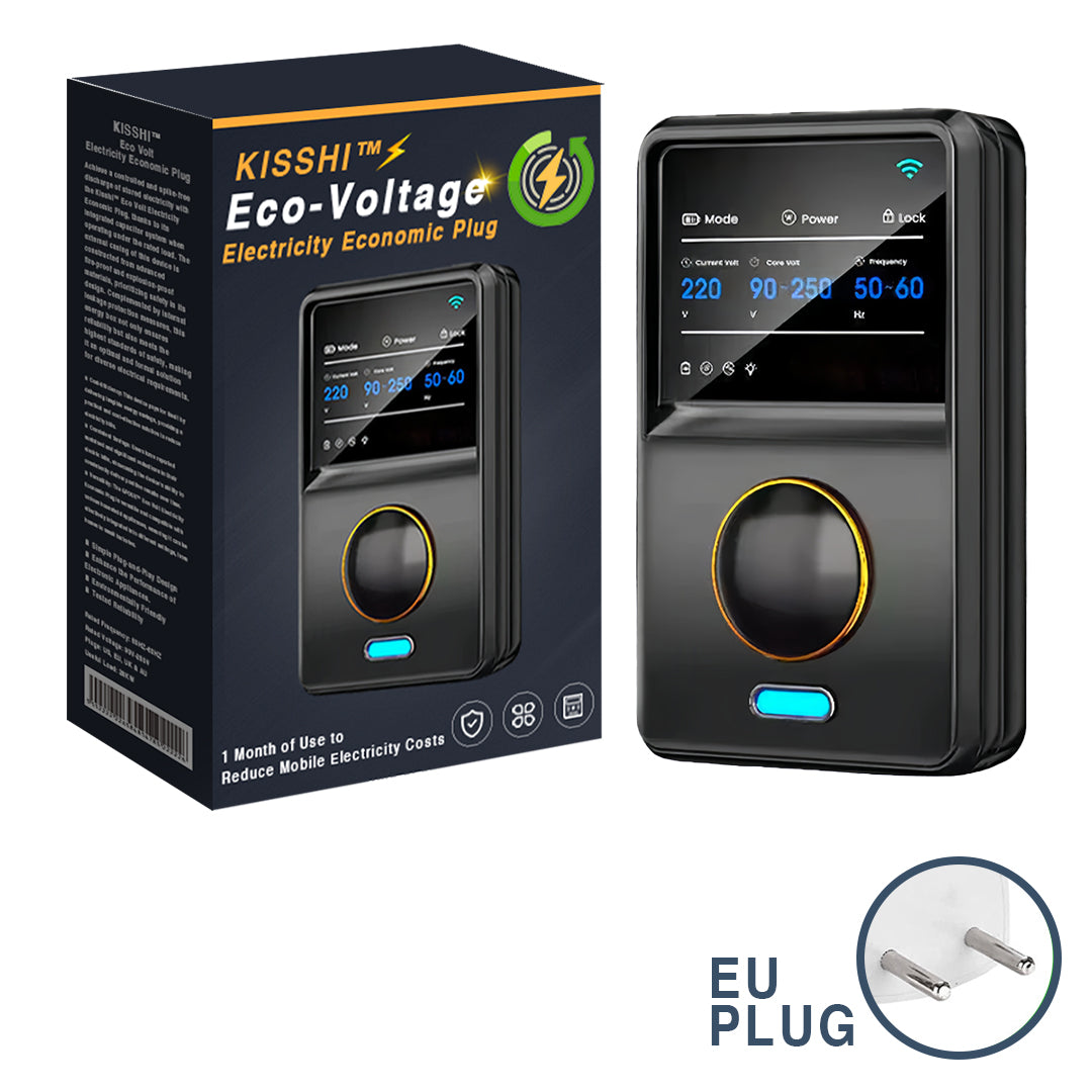 KISSHI™ Eco-Voltage Electricity Economic Plug