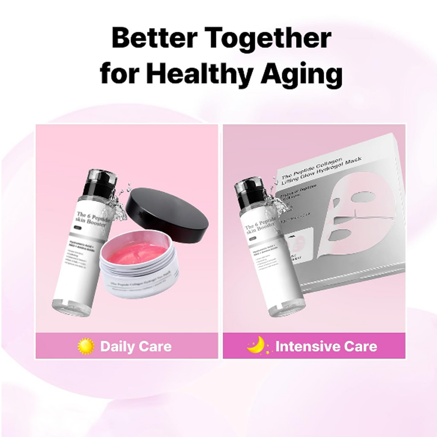 Cilifer® 6X Peptide Collagen Booster Toner Serum 150ml. Skin Renewal Boosting Facial Essence.