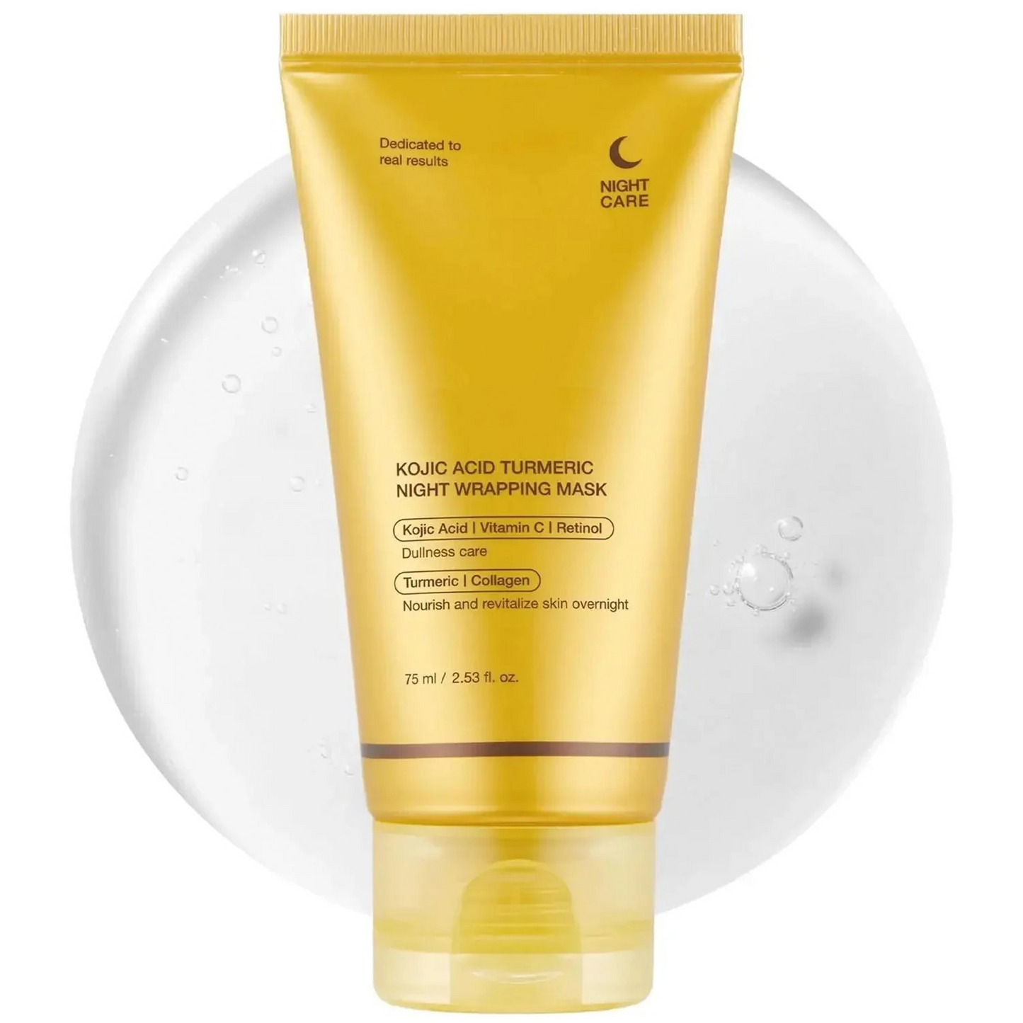 LUHAKA® Kojic Acid Turmeric Night Wrapping Mask