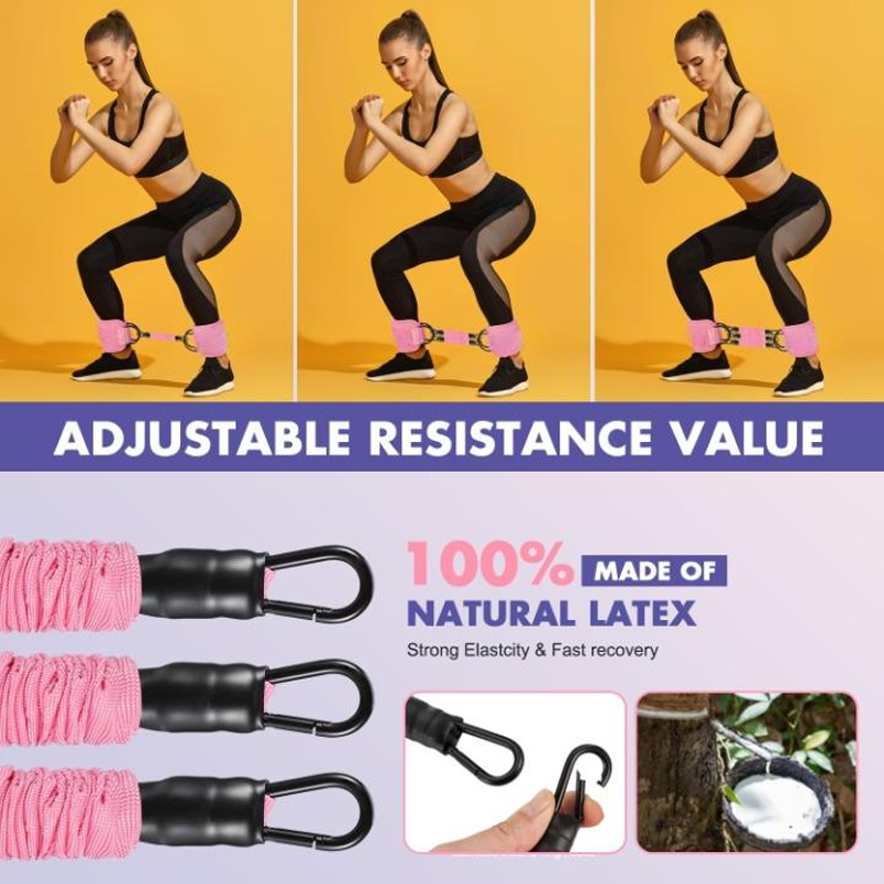 CILIFER® Ankle Resistance Bands with Cuffs