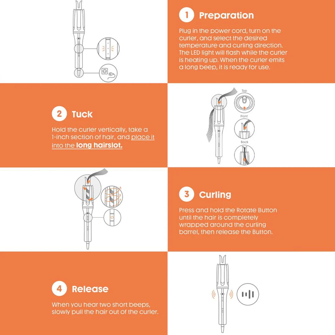CZTICLE® Automatic Curling Iron