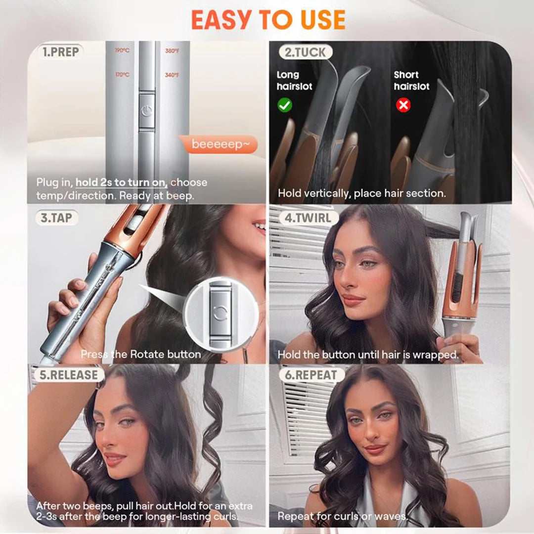 CZTICLE® Automatic Curling Iron