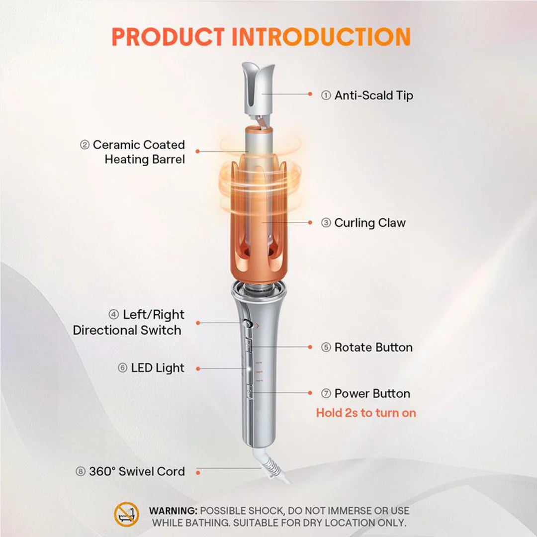 CZTICLE® Automatic Curling Iron