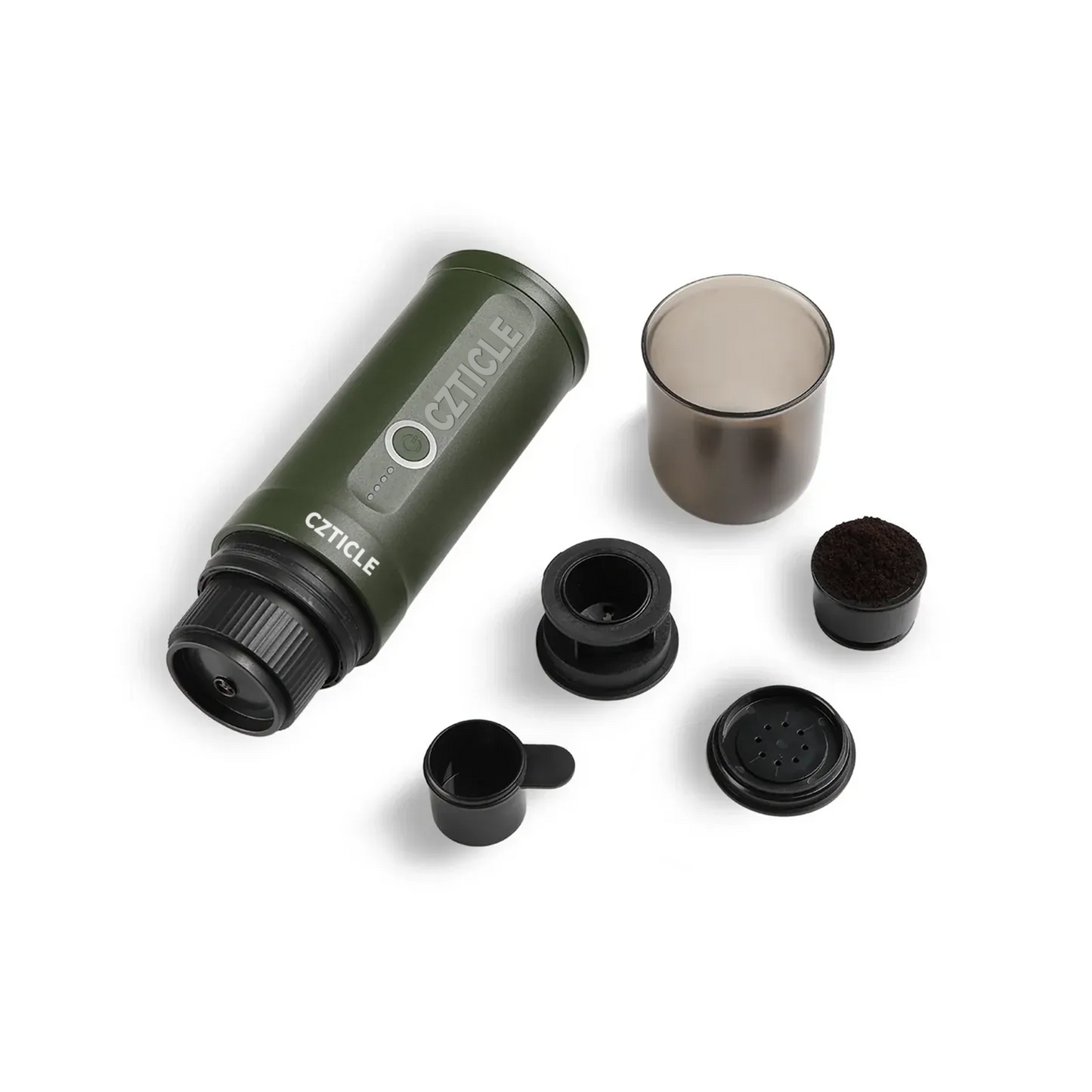 CZTICLE® Nano Portable Espresso Machine (Forest Green)