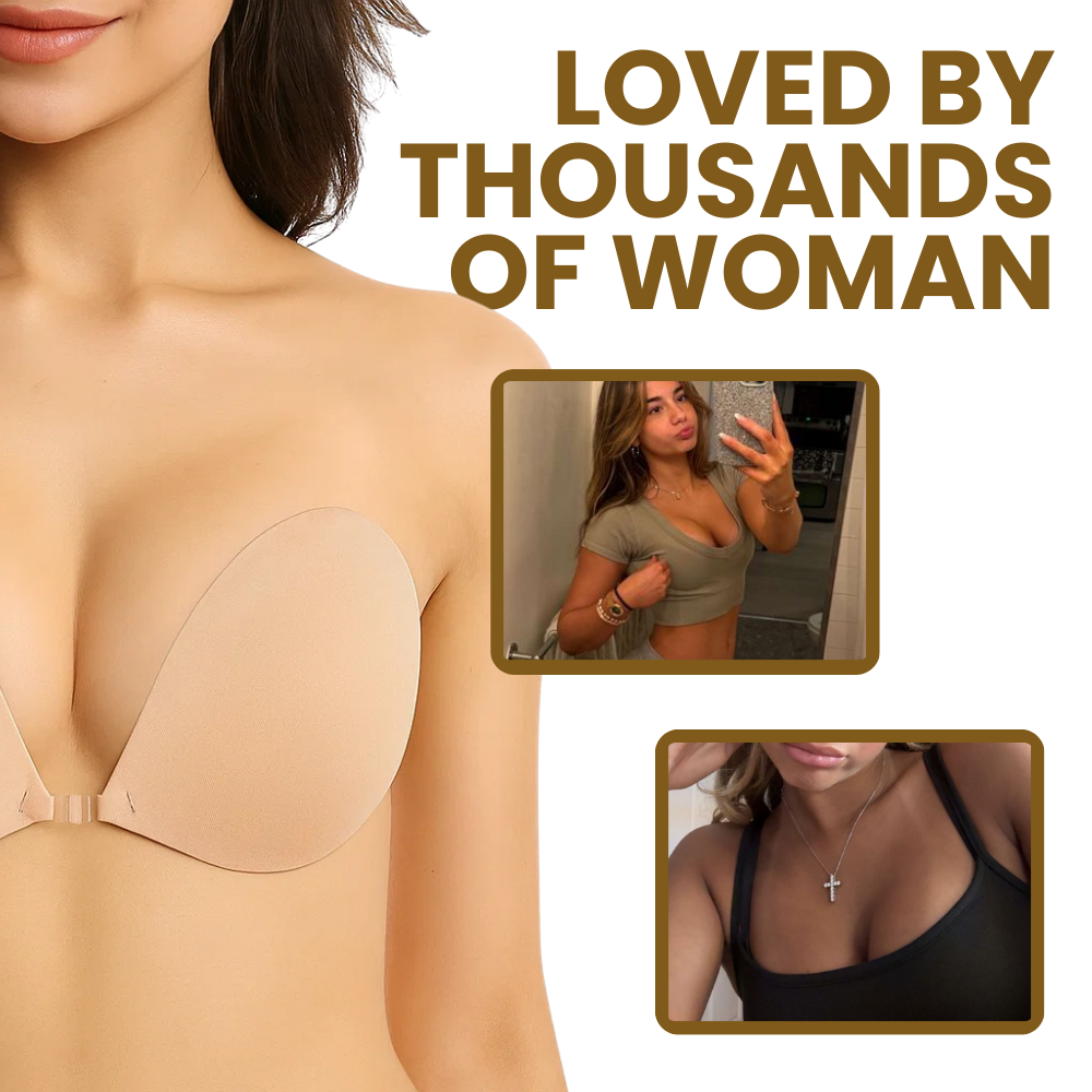 Luhaka® Adhesive Bra Strapless Sticky Invisible Push Up Silicone