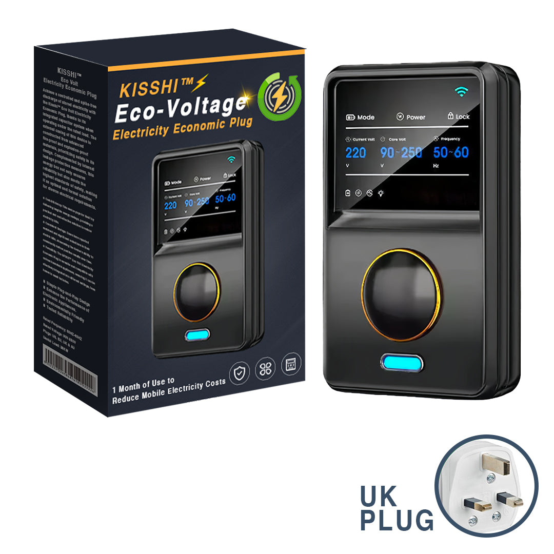 KISSHI™ Eco-Voltage Electricity Economic Plug