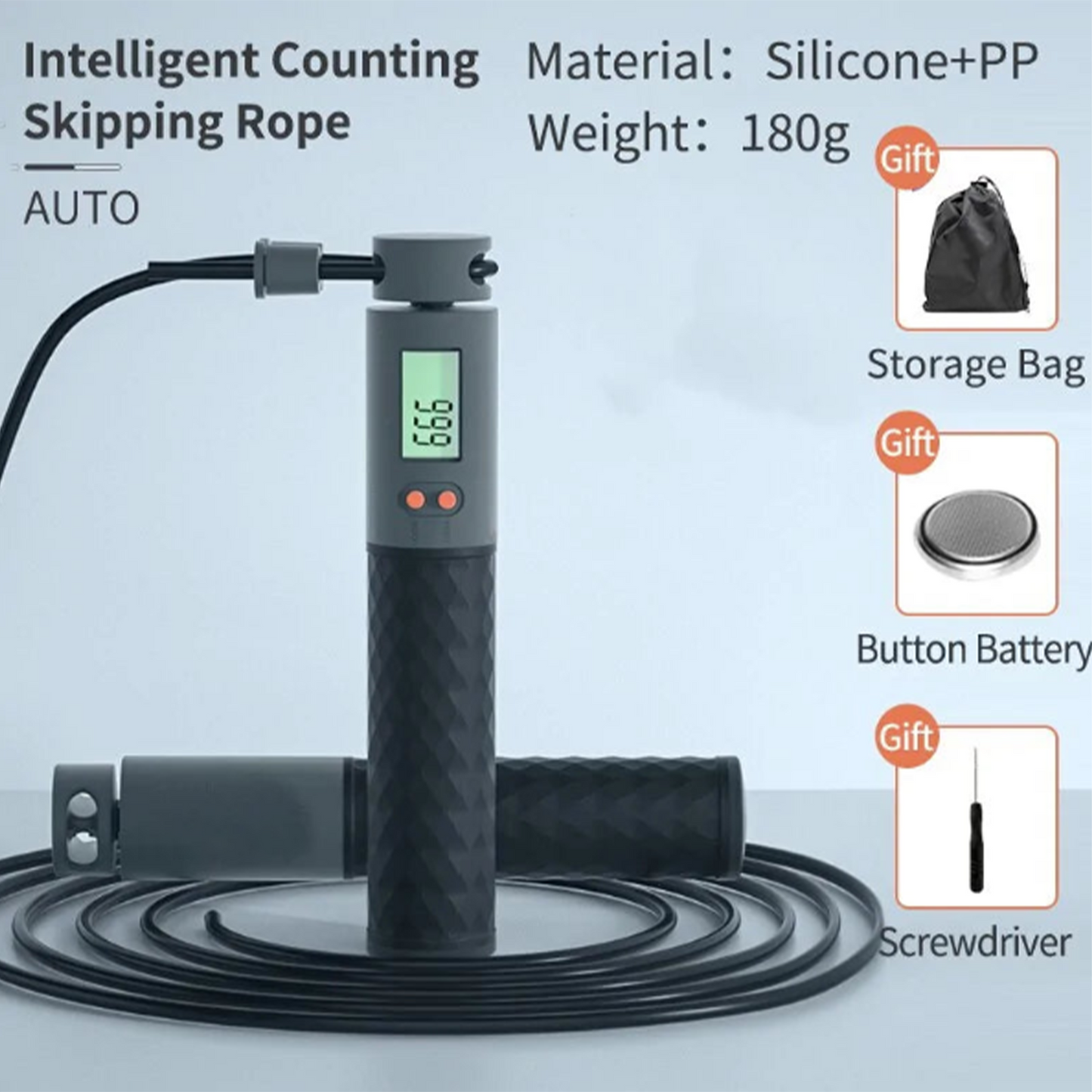 Cilifer® Electronic Wireless Skipping Rope