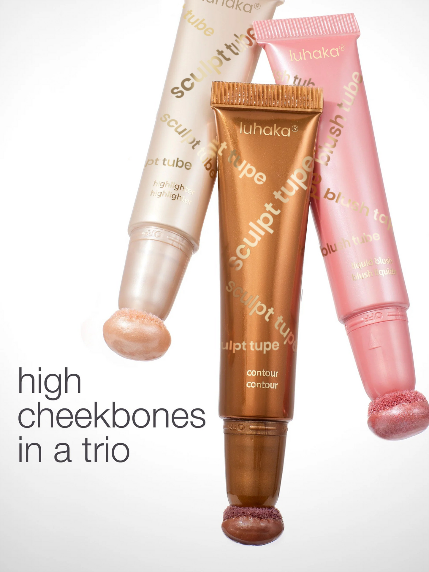 LUHAKA® contour+sculpting cheek brush