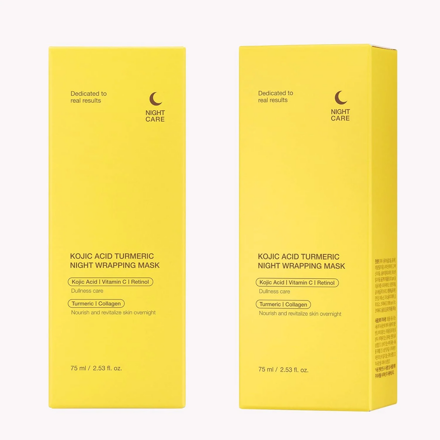 LUHAKA® Kojic Acid Turmeric Night Wrapping Mask