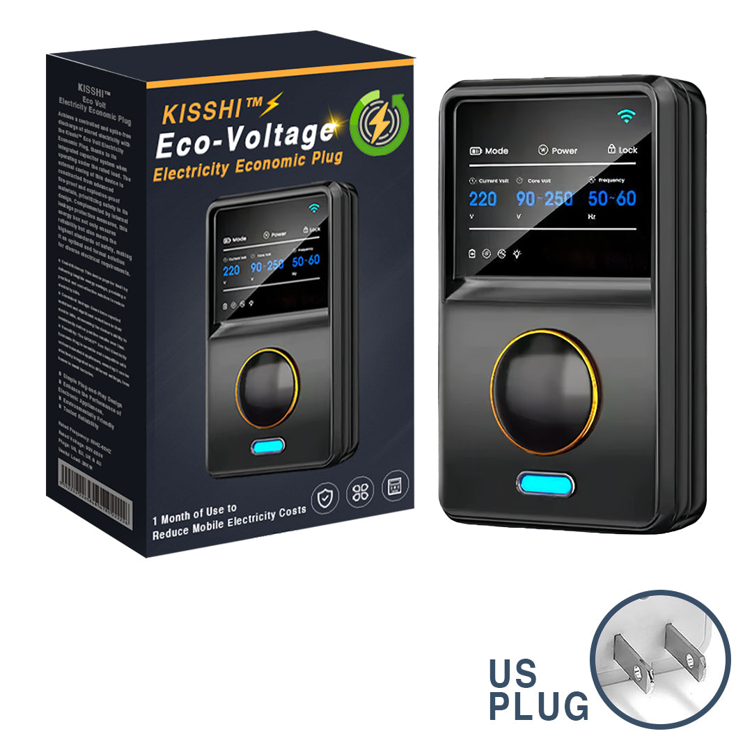 KISSHI™ Eco-Voltage Electricity Economic Plug