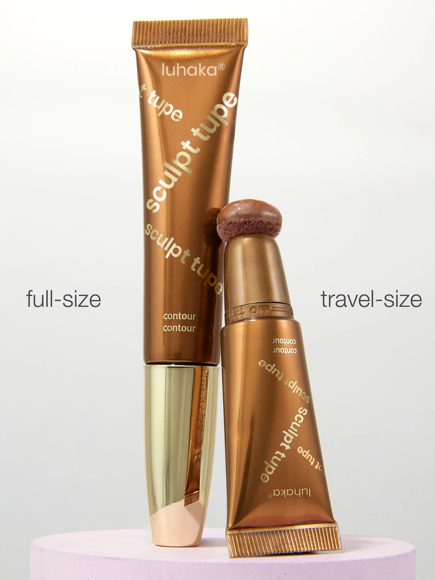 LUHAKA® contour+sculpting cheek brush