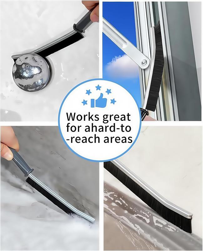 CZTICLE® 5 Pcs Crevice Cleaning Hard Bristle Brush Multifunctional for Bathroom Kitchen