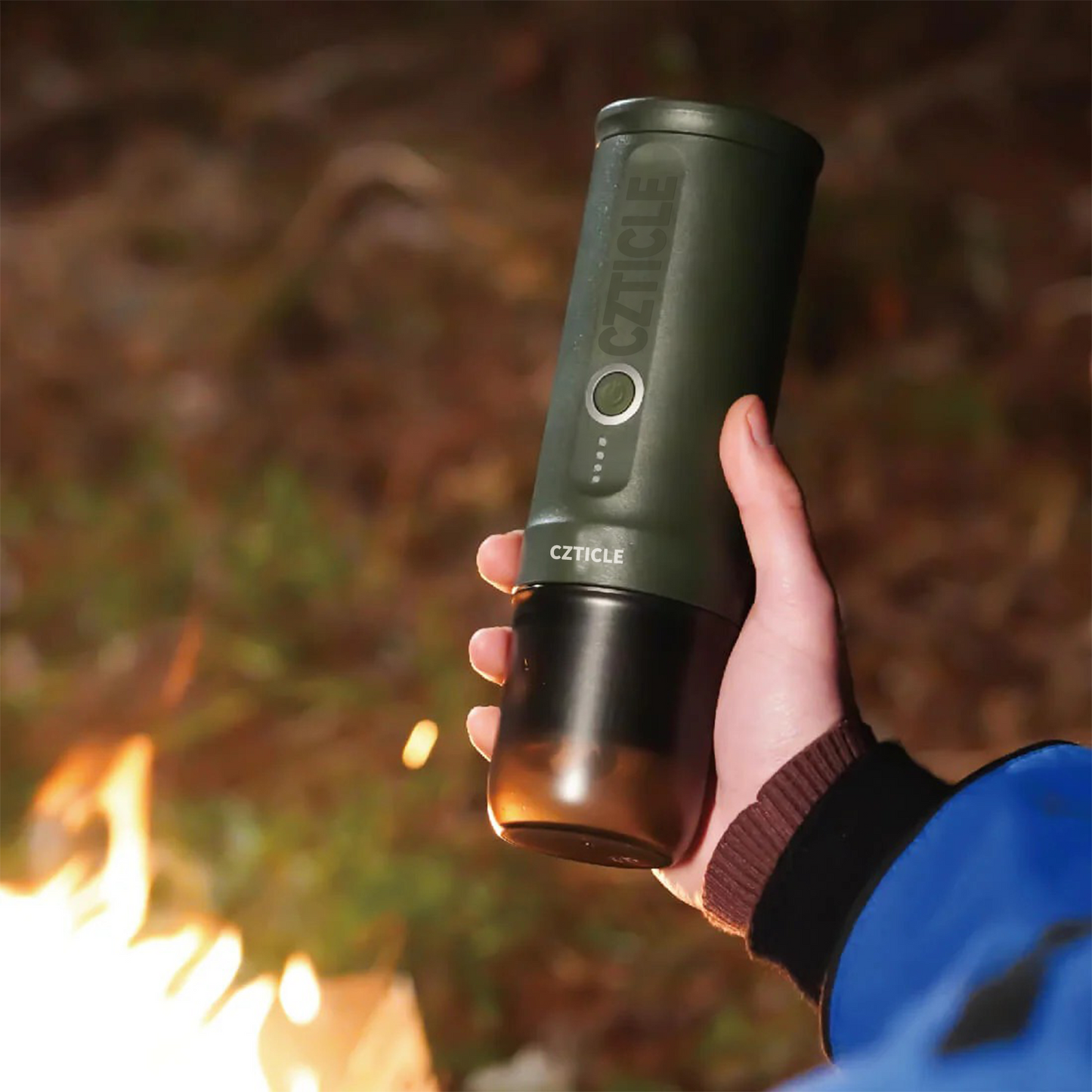 CZTICLE® Nano Portable Espresso Machine (Forest Green)