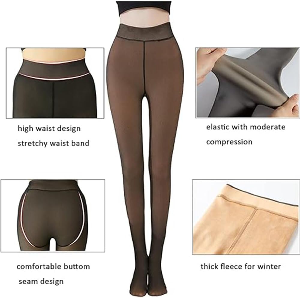 SFRCORD® Fleece panty. thermische legging. thermische panty. winter.