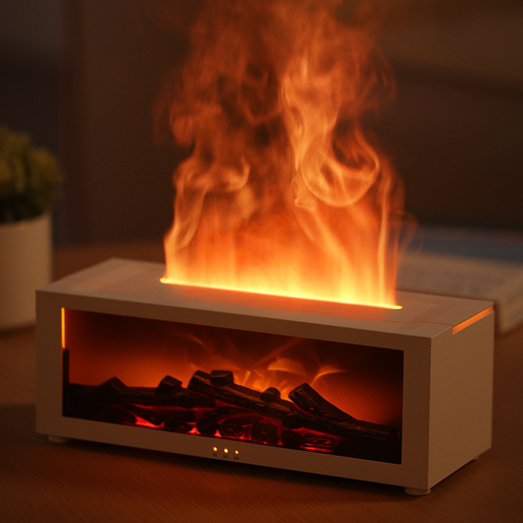 CILIFER® Flame Humidifier Fireplace Aromatherapy Diffuser