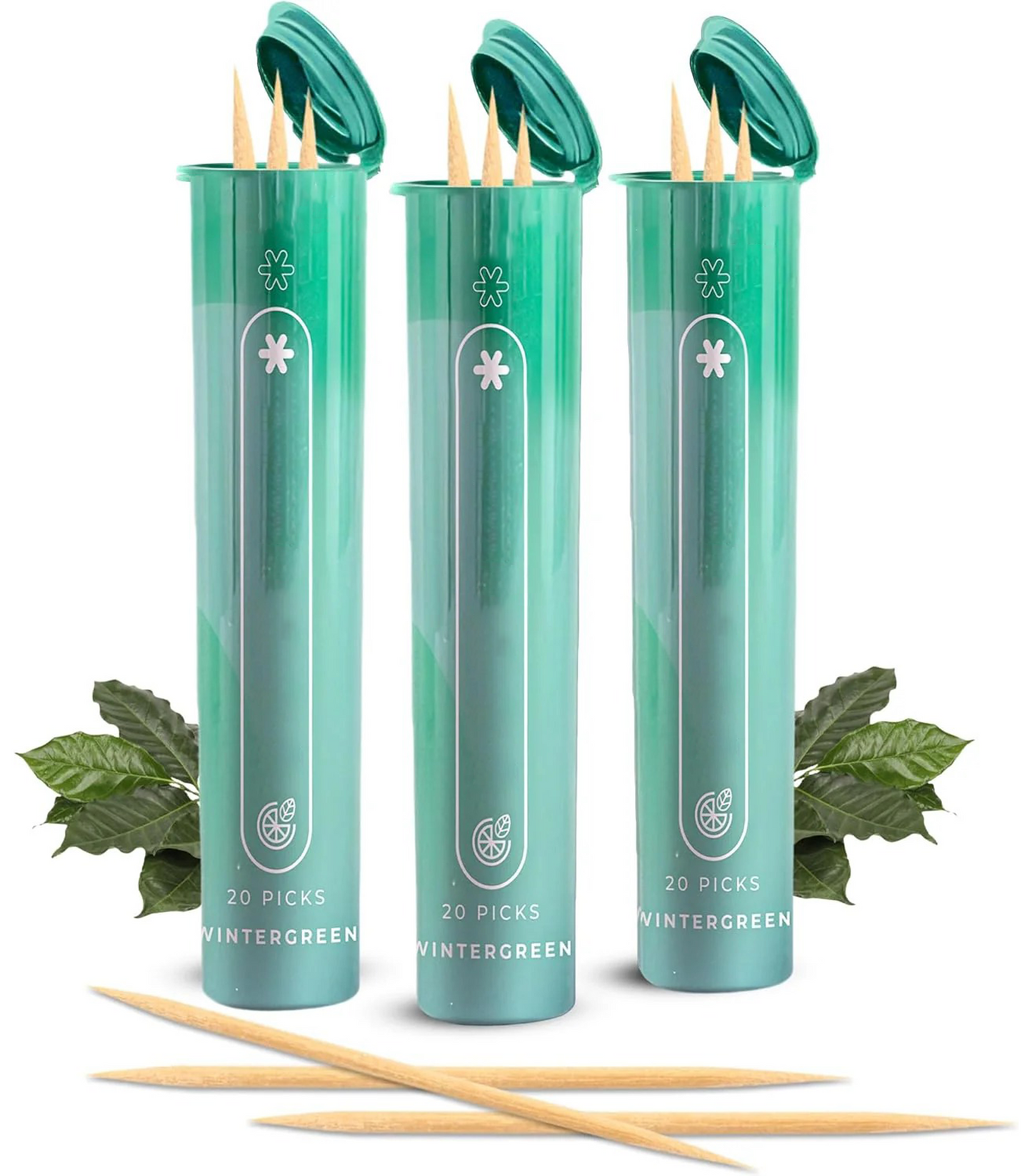 CZTICLE® Help Quit Smoking Extra Thick Boosting Flavored Toothpicks with Lobelia to Help Quit Smoking - Oral Fixation - Nicotine Free Toothpicks - 4 Flavors Kosher Variety Pack