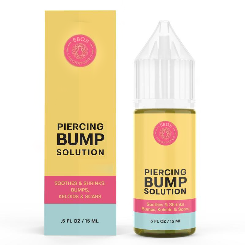 LUHAKA® Piercing Bump Solution I Keloid Bump Removal - Soothing Essential Oil for Piercing Bumps, Keloids & Scars | Nose, Ears, Body