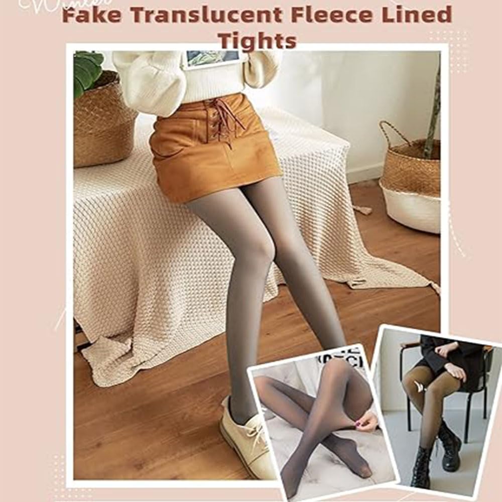 SFRCORD® Fleece panty. thermische legging. thermische panty. winter.