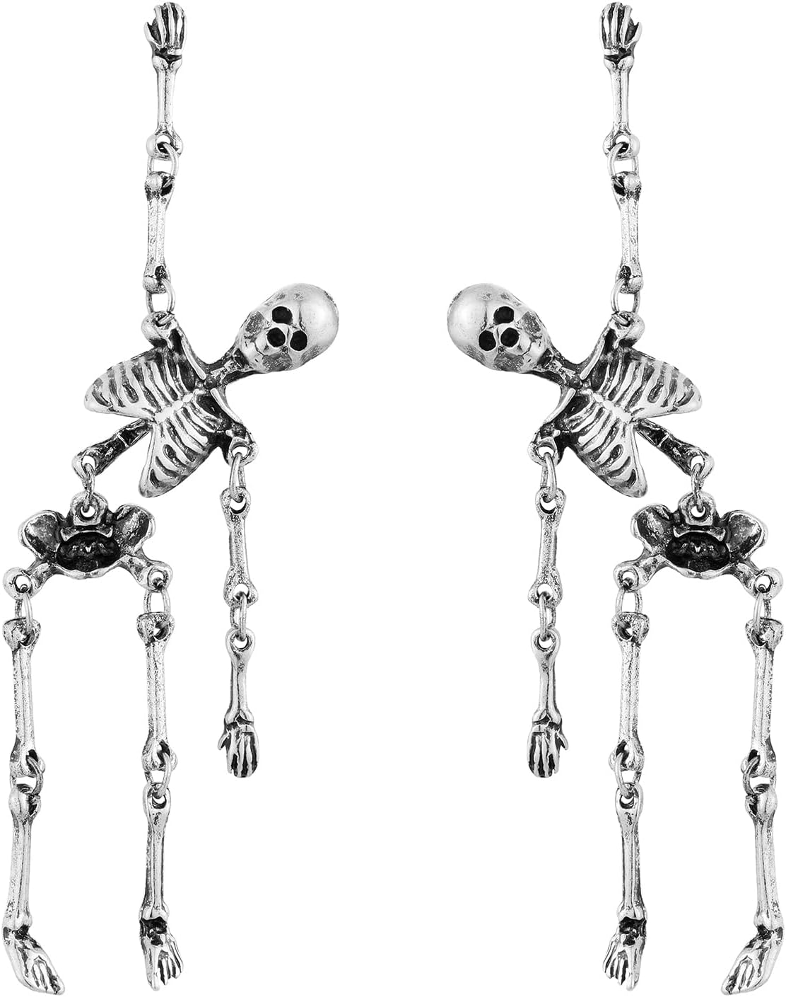 CILIFER® Halloween Earrings for Women Gothic Punk Skull Halloween Jewelry