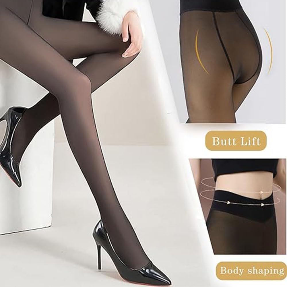 SFRCORD® Fleece panty. thermische legging. thermische panty. winter.