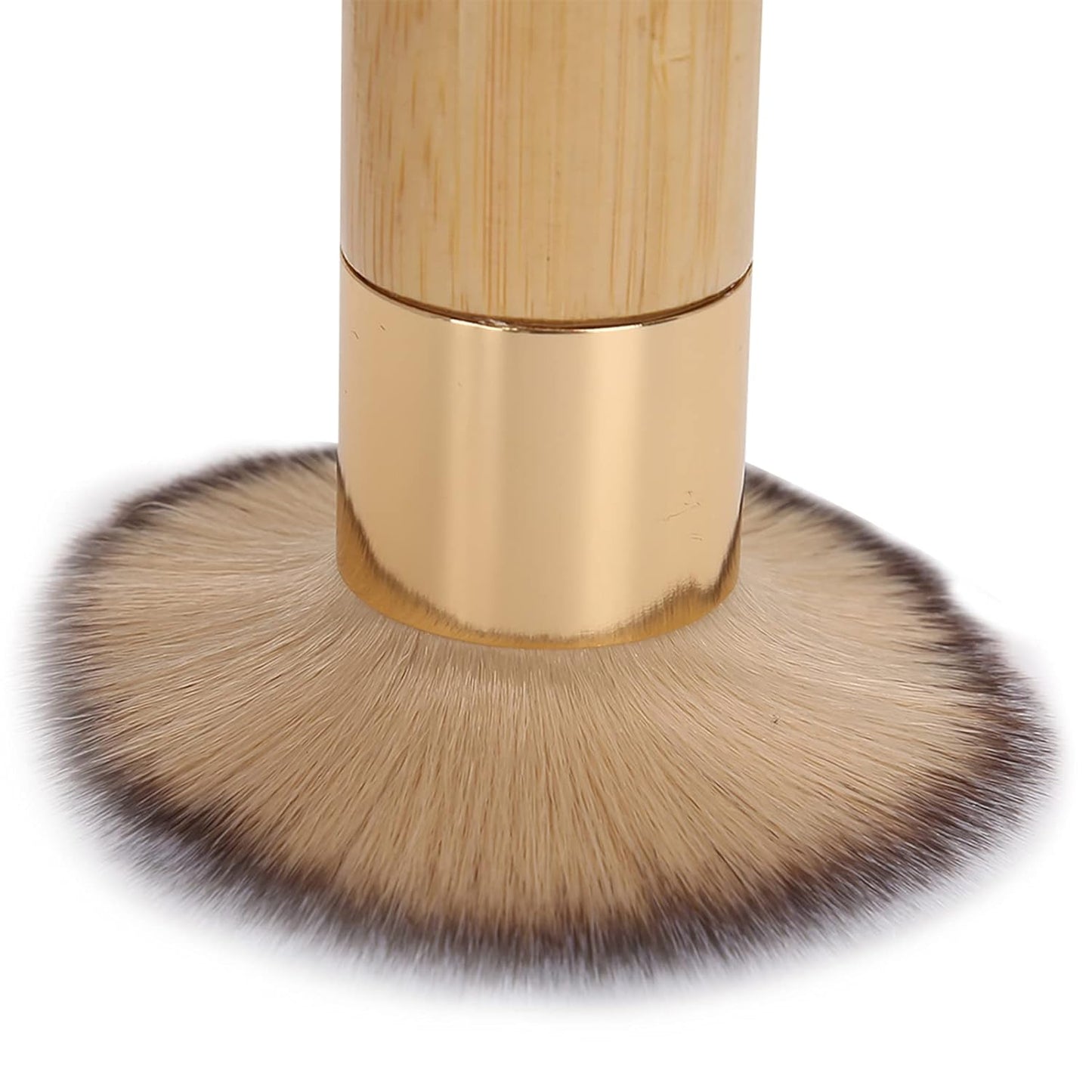 CZTICLE® Fluffy Blush & Powder Brush. Soft Bronzer Brush for Cheeks. Nail Dust Removal Brush. Portable Makeup Tool with Ergonomic Handle