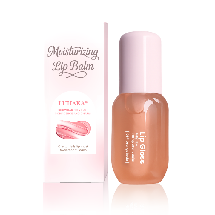 Luhaka® Moisturizing Lip Balm.Hydrating Glossy Lip Oil Stick For Women. Lips Care For Dry & Chapped Lips. Christmas Gift. Mother'S Day Gift (3pcs)