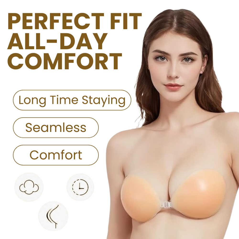 Luhaka® Adhesive Bra Strapless Sticky Invisible Push Up Silicone