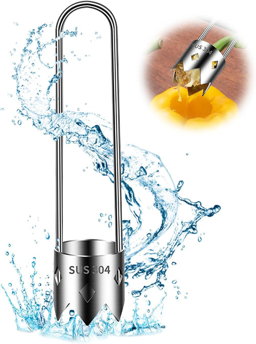 CILIFER® Red Bell Pepper Corer - Pepper. Pineapple. Pear. Apple Corer - 304 Stainless Steel.