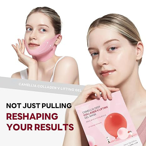 LUHAKA® Camellia Deep Collagen V Lifting Gel Mask 14EA