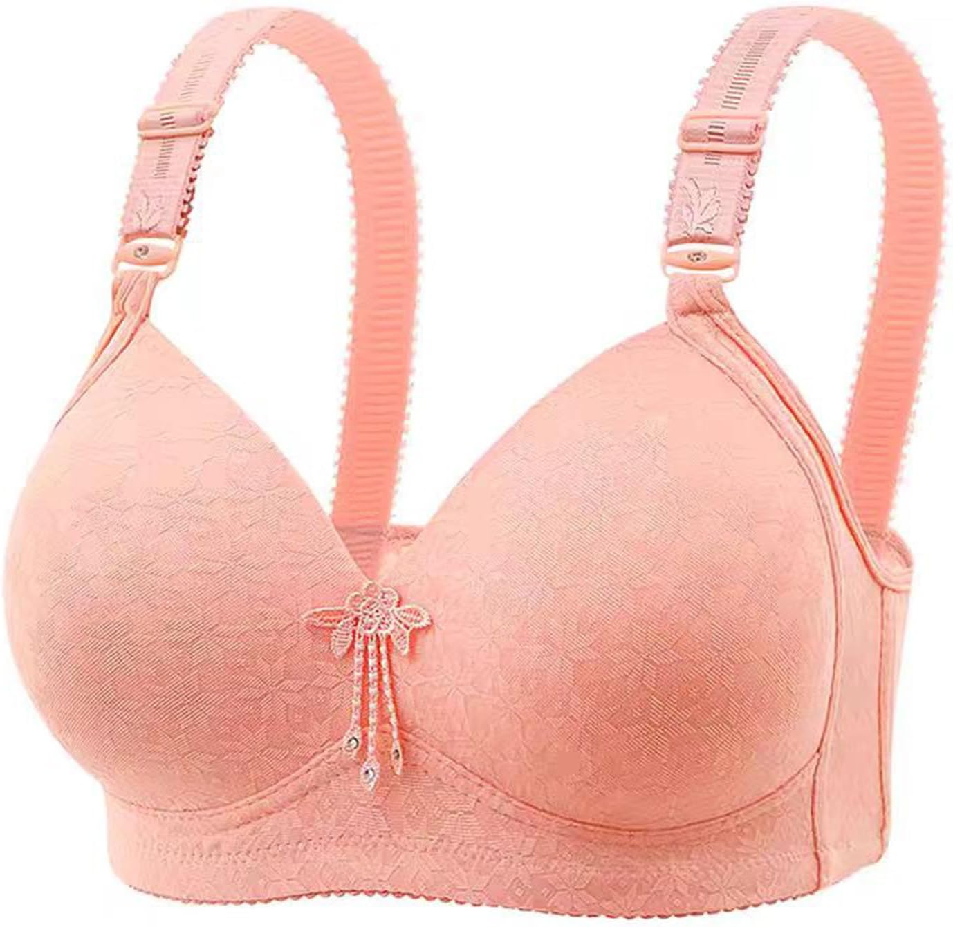 SFRCORD® Women's Comfort Classic Push Up Seamless Throat Bra Large Size Without Armor Throat Bra Sports Bra Throat Daily
