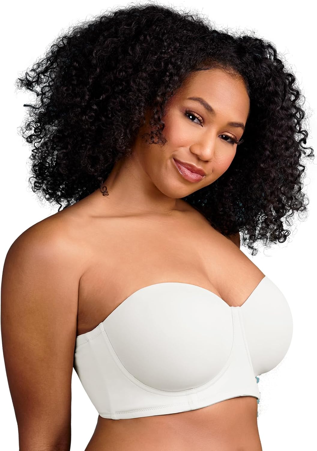 SFRCORD® Strapless Bras for Women Push Up. Underwire Bra for Big Busted. Supportive Lift Balconette Padded T-Shirt Bras