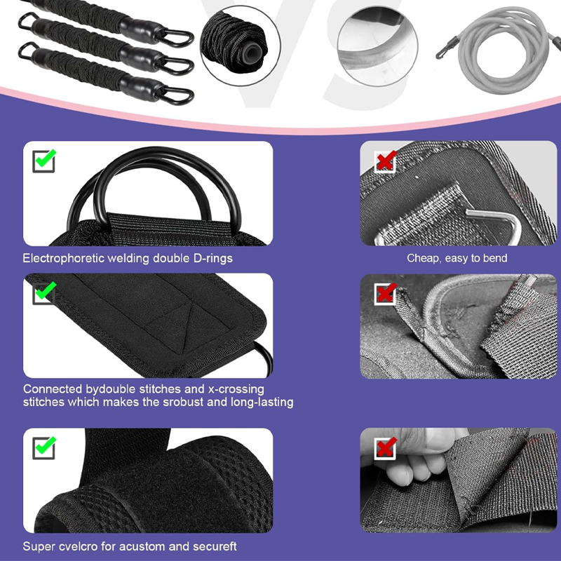CILIFER® Ankle Resistance Bands with Cuffs