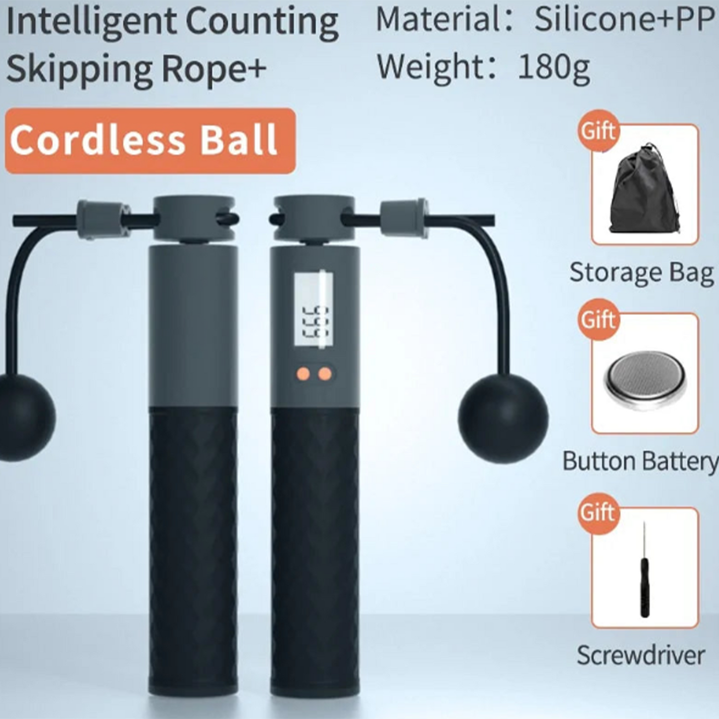 Cilifer® Electronic Wireless Skipping Rope