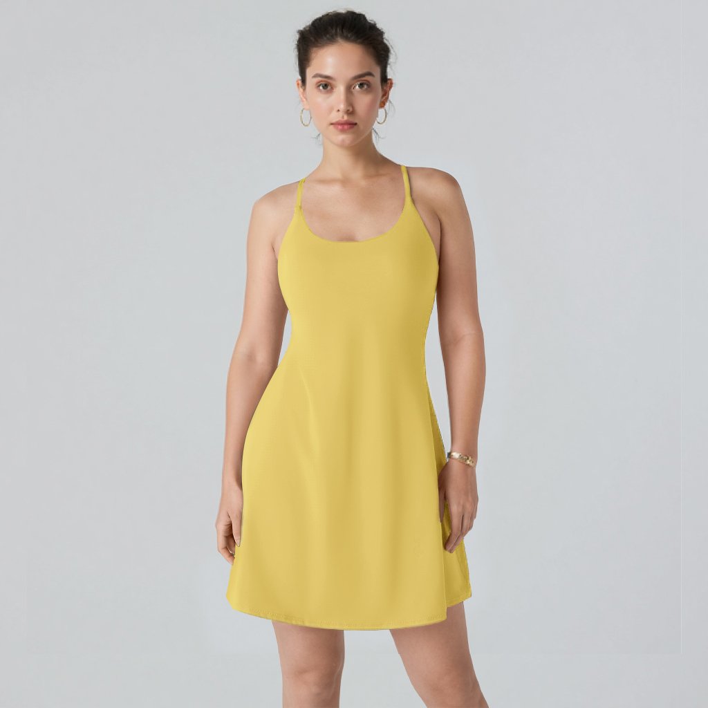 SFRCORD®🔥The Ultimate Tummy Control Backless Active Dress