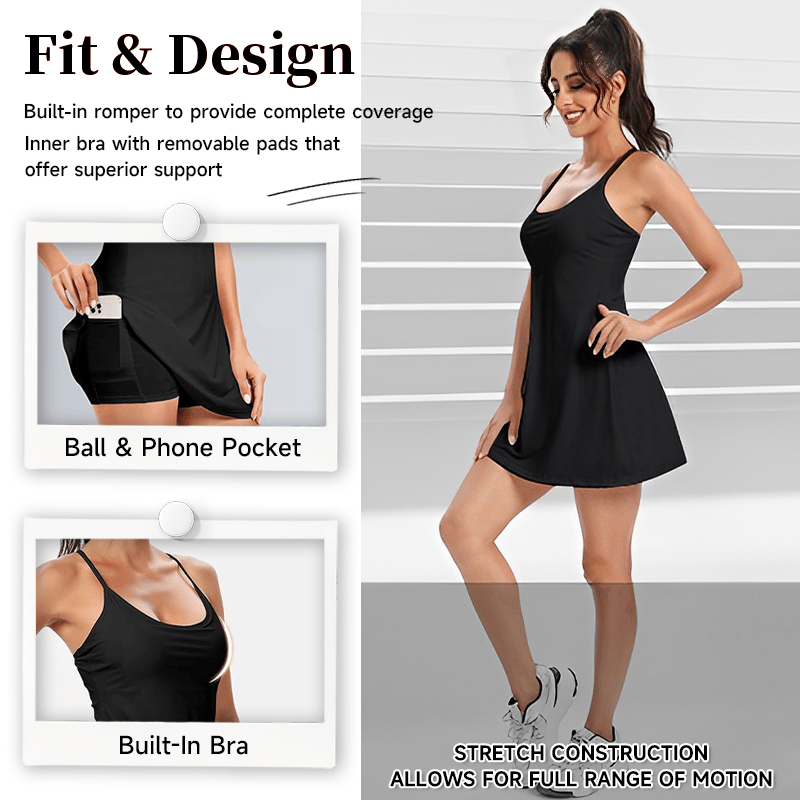 SFRCORD®🔥The Ultimate Tummy Control Backless Active Dress