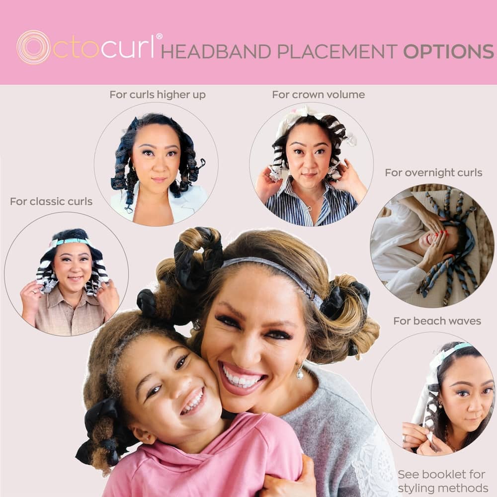 CZTICLE® Heatless Curler Headband