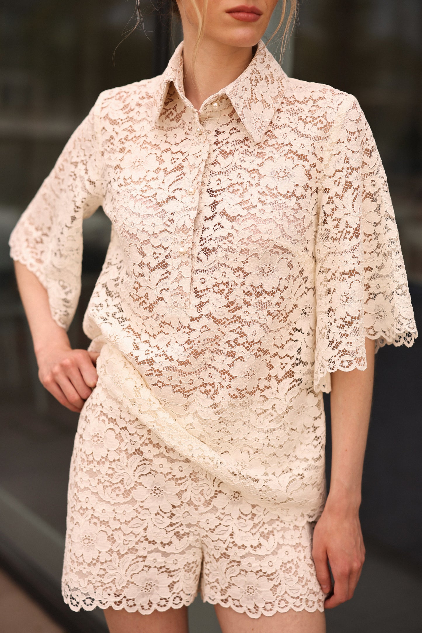 SFRCORD® Lace Shorts