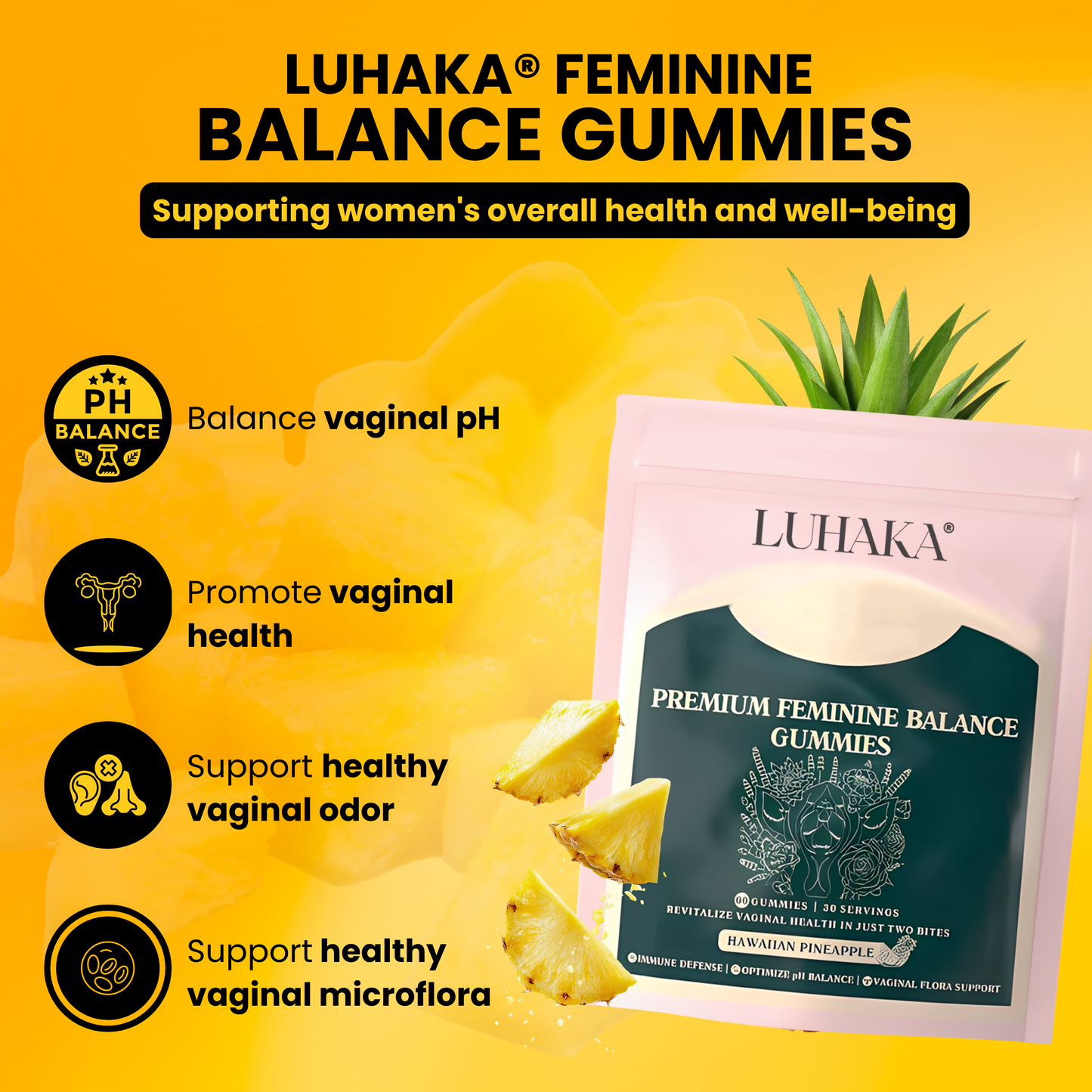 Luhaka® FEMININE BALANCE GUMMIES