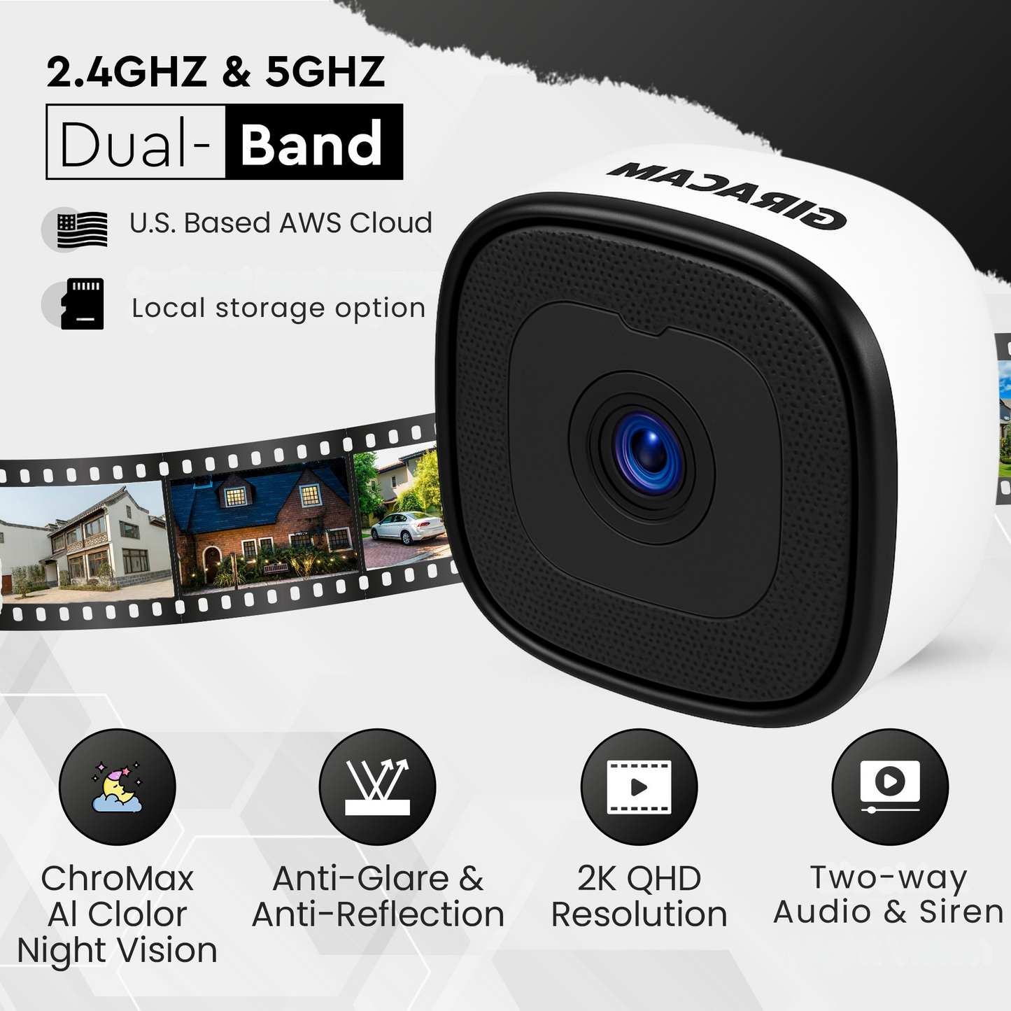CZTICLE® 3MP W150 Window Camera