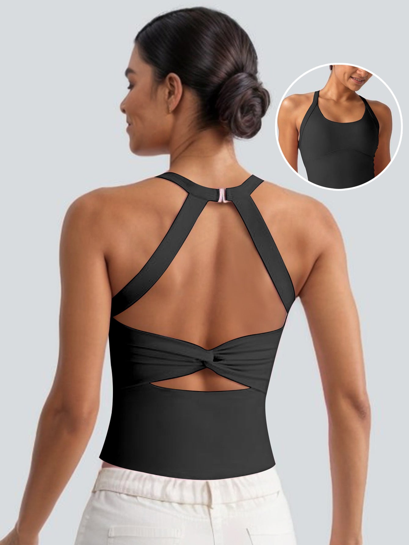 SFRCORD® Cross-Back Athletic Tank Top - The Ultimate Fusion of Style & Performance