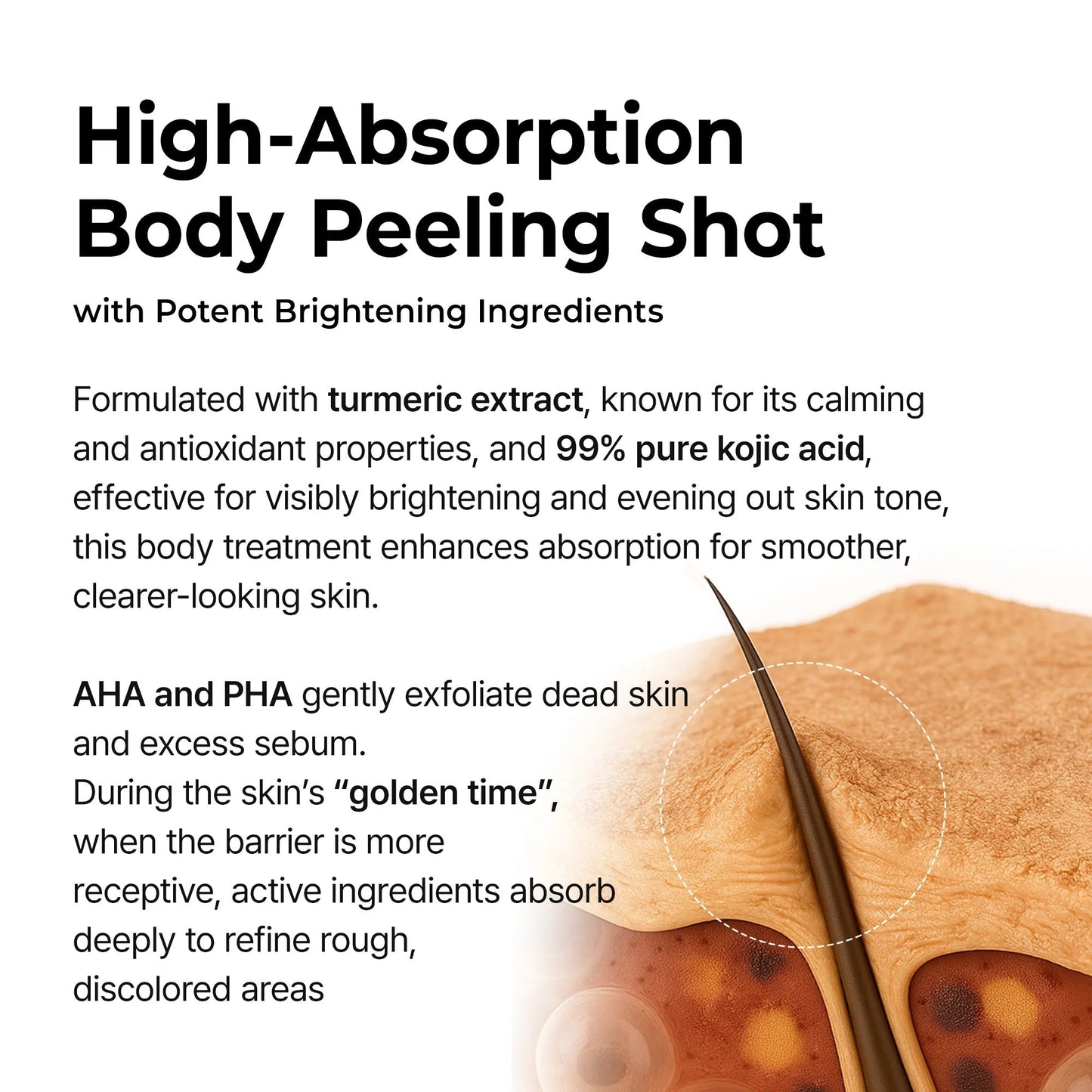 Luhaka® DermPeel Kojic Acid Turmeric Spray