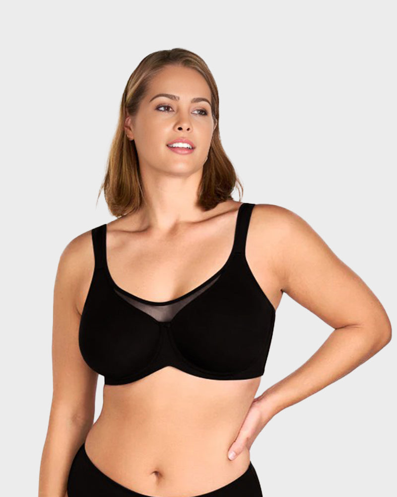 SFRCORD® Plus Size Cooling Full Coverage Minimizer Bra