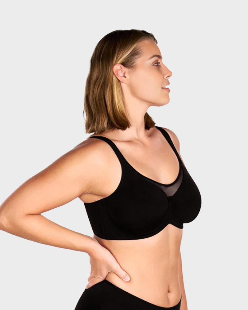 SFRCORD® Plus Size Cooling Full Coverage Minimizer Bra
